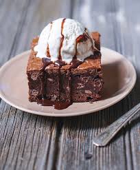 Brownie With Ice Cream